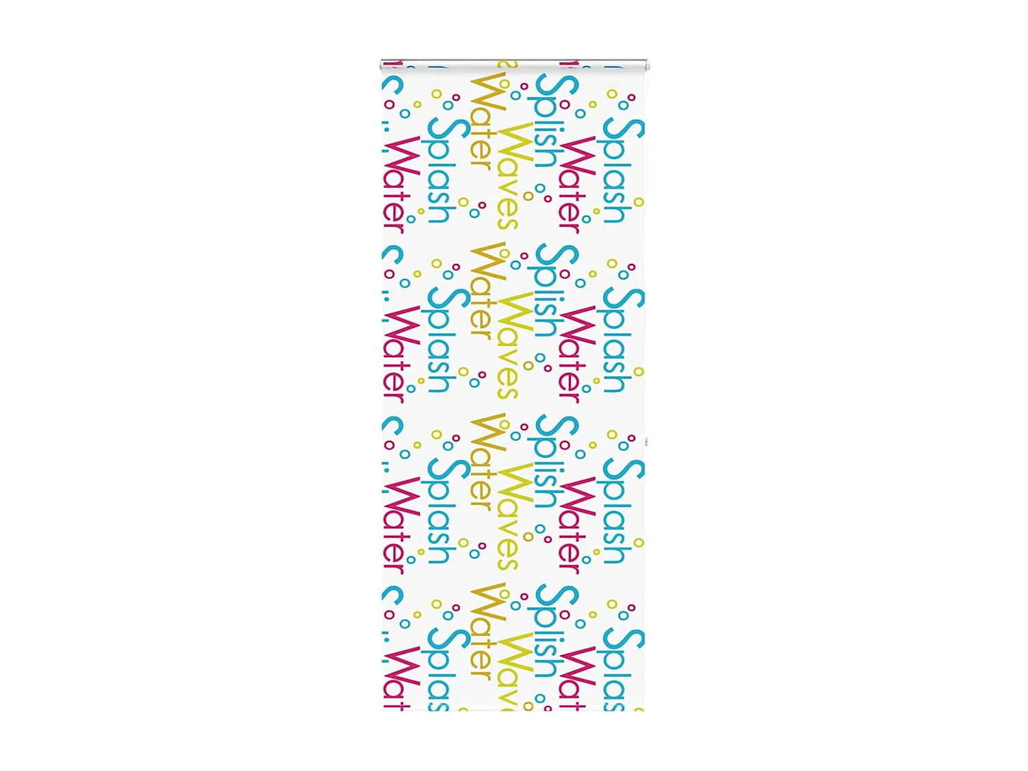 Estor enrollable para ducha casete tela 110x240 cm ancho 106 cm