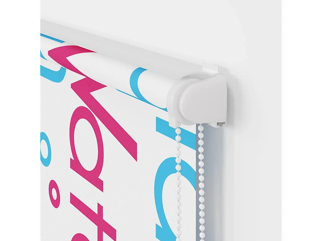 Estor enrollable para ducha casete tela 110x240 cm ancho 106 cm