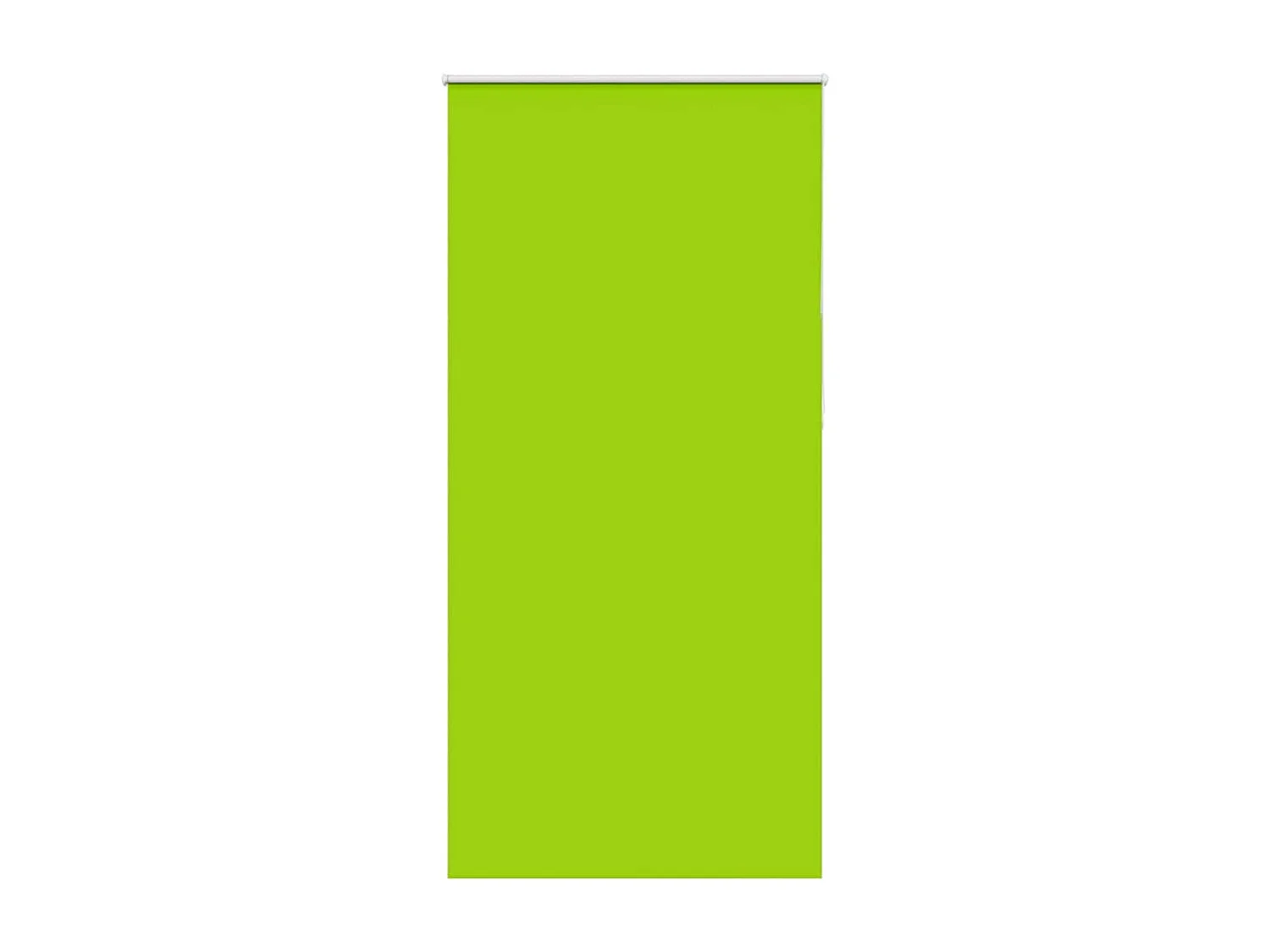 Estor Enrollable Opaco hojas verde 100x230 cm Tela Ancho 95,7cm