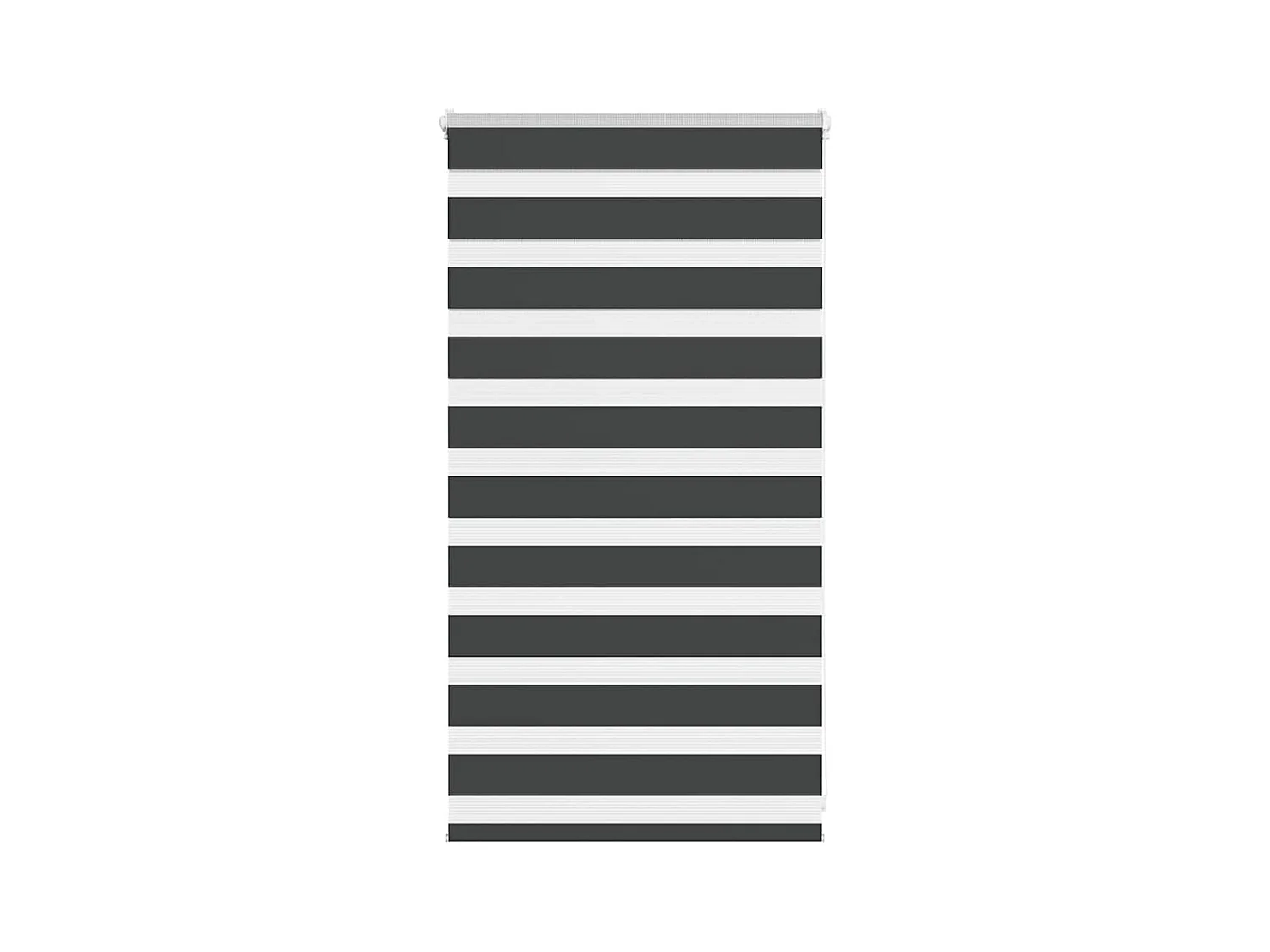 Store zèbre noir 70x100 cm largeur du tissu 65,9 cm polyester