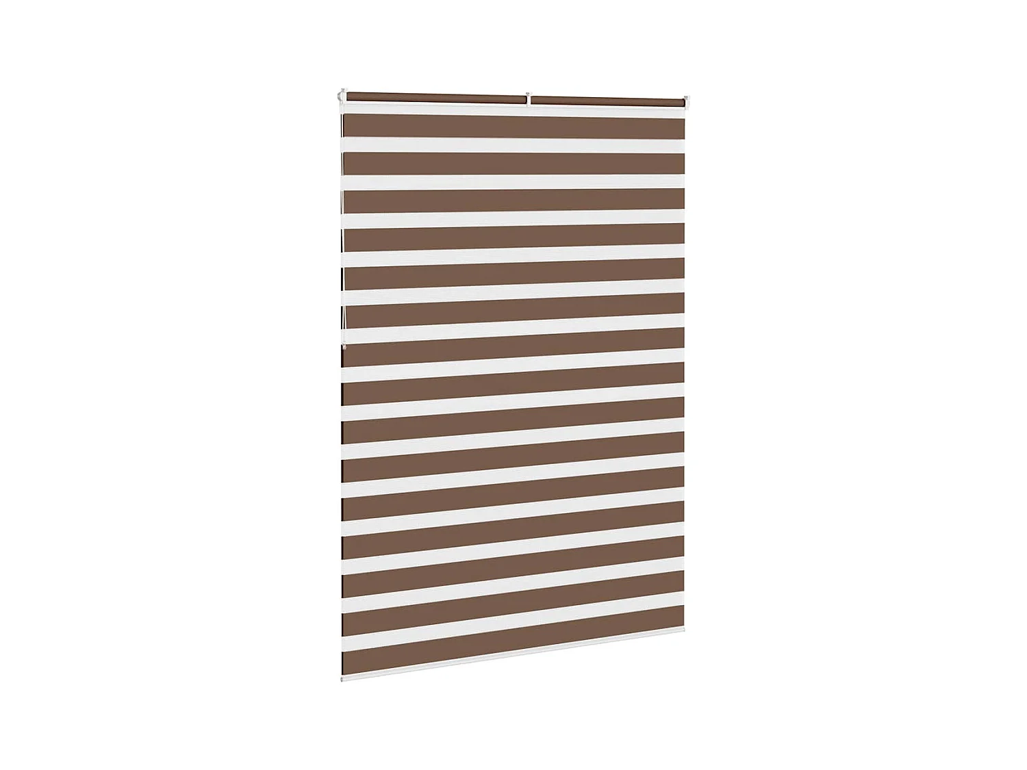 Store zèbre marron 165x230cm largeur du tissu 160,9cm polyester