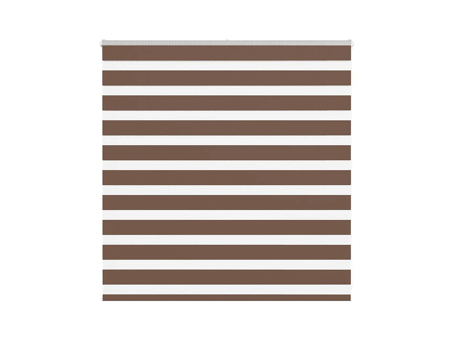 Zebra rolgordijn 150x100 cm stofbreedte 145,9cm polyester bruin