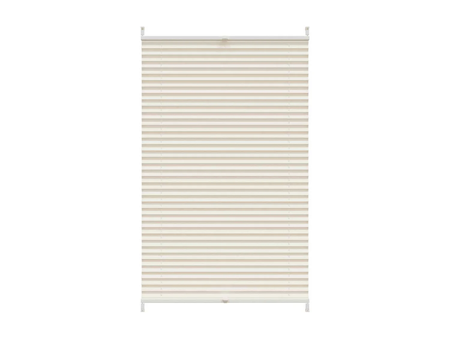 Store plissé 80x100 cm Crème