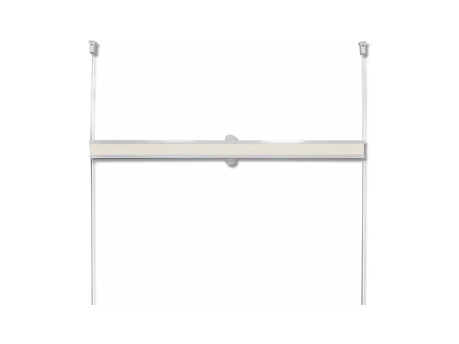 Store plissé 110x150 cm Crème