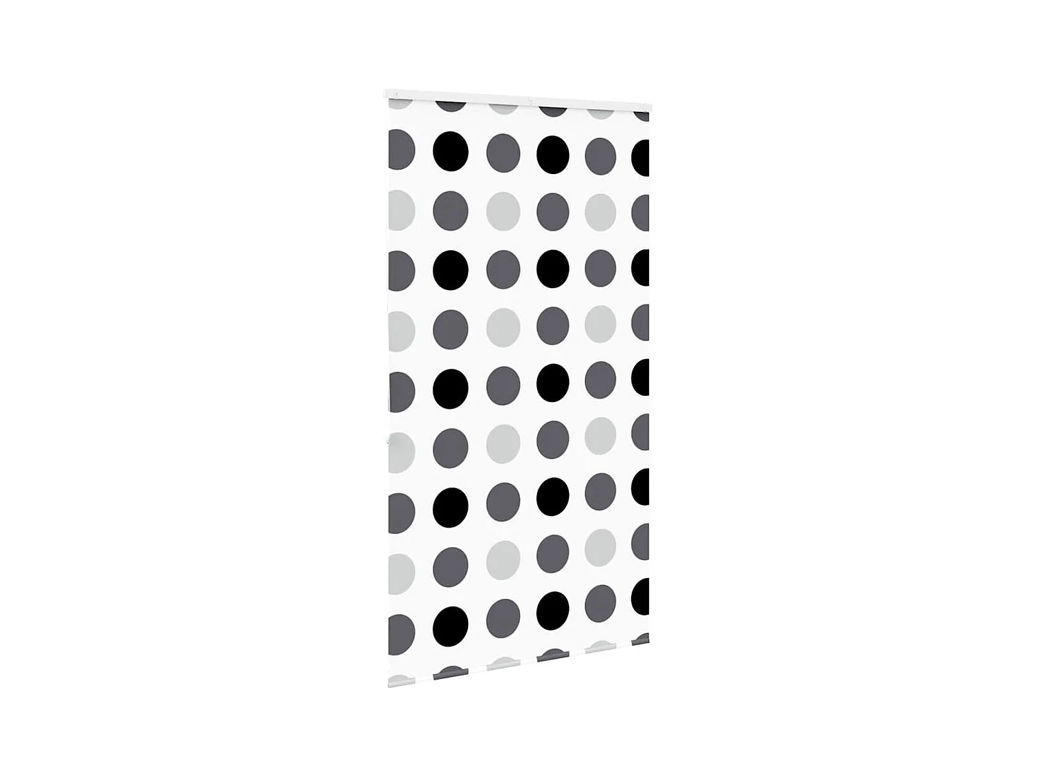 Store enrouleur de douche avec cassette largeur du tissu 136 cm