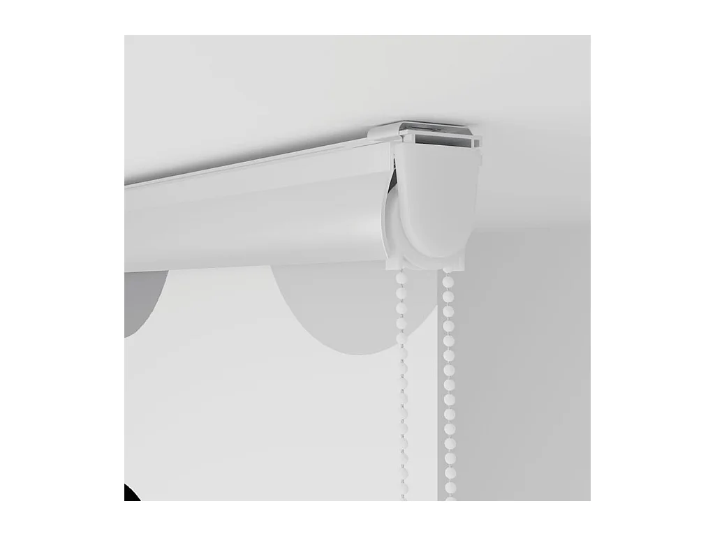 Store enrouleur de douche avec cassette largeur du tissu 136 cm