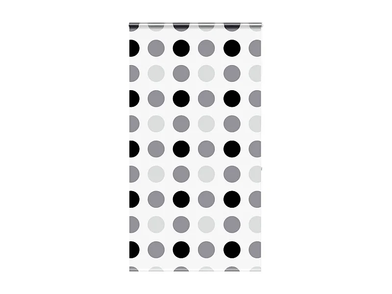 Store enrouleur de douche avec cassette largeur du tissu 136 cm