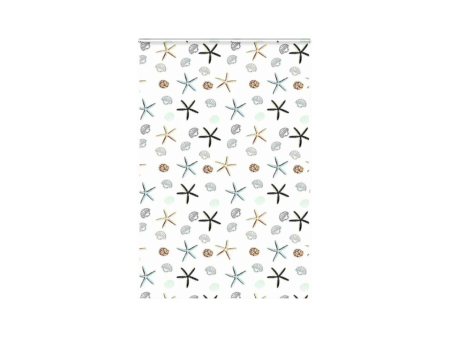Doucherolgordijn met cassette 150x240 cm stofbreedte 146 cm