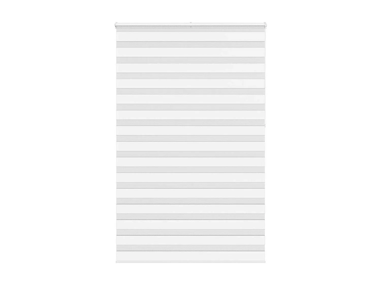 Estor cebra blanco 150x230 cm tejido ancho 145,9 cm poliéster