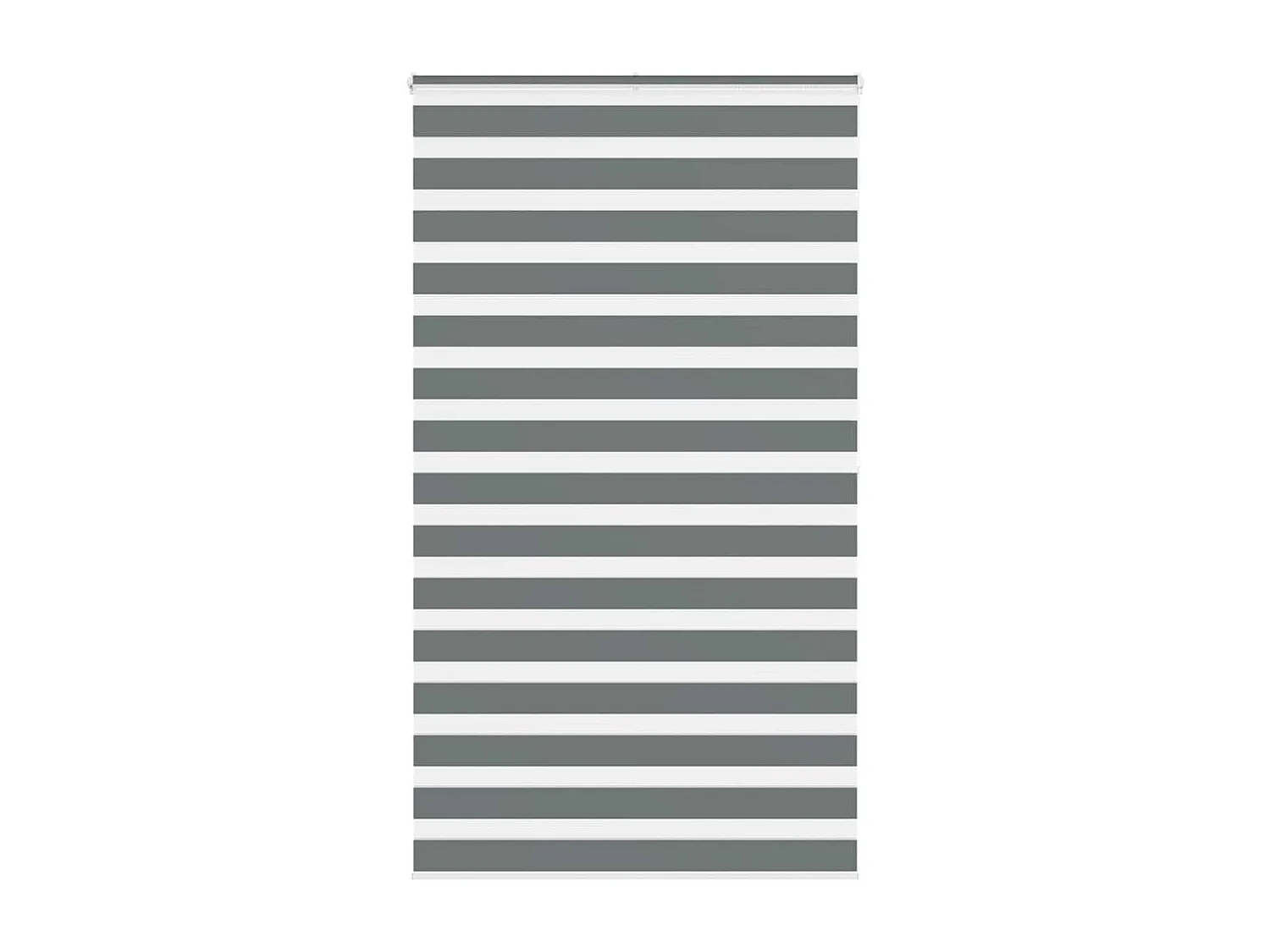 Store zèbre gris foncé largeur du tissu 120,9 cm polyester