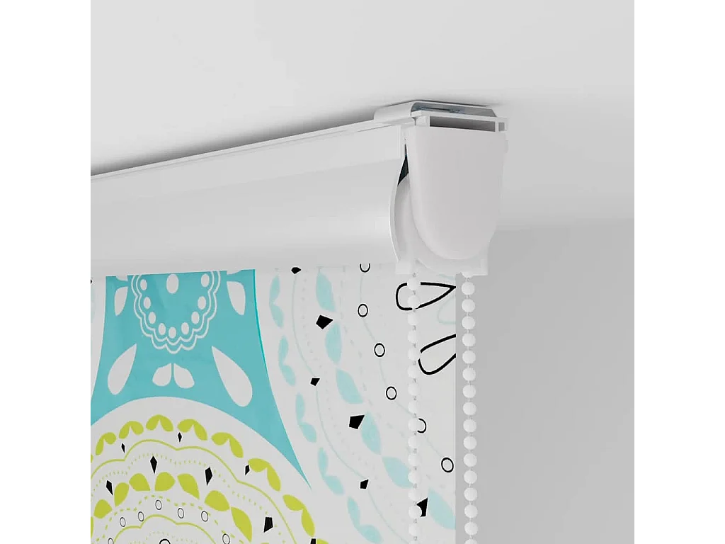 Store enrouleur de douche avec cassette largeur du tissu 146 cm