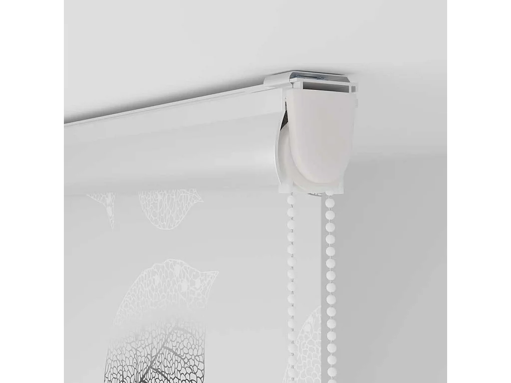 Store enrouleur de douche avec cassette largeur du tissu 126 cm