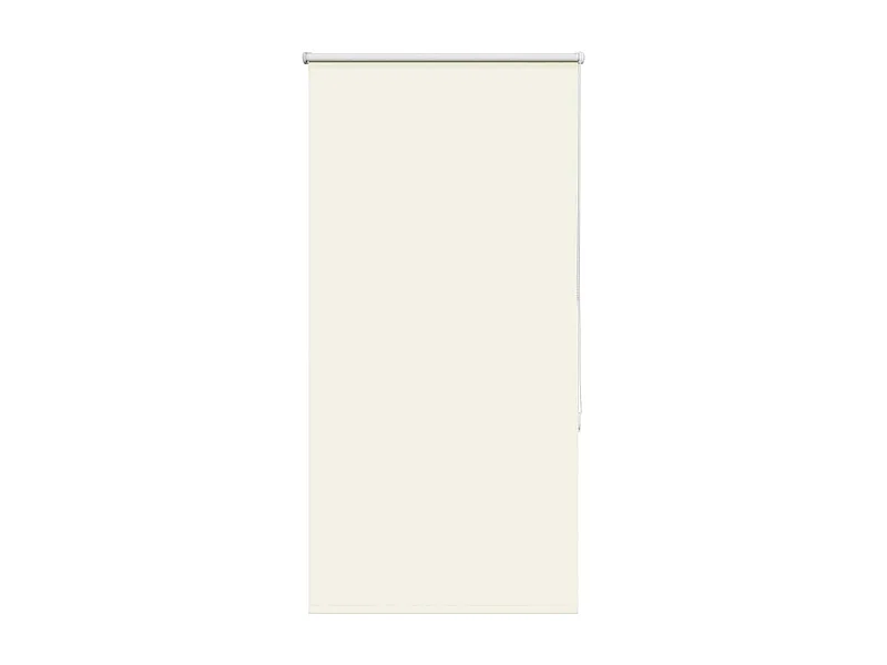 Store enrouleur occultant blanc cassé 80x175cm largeur du tissu