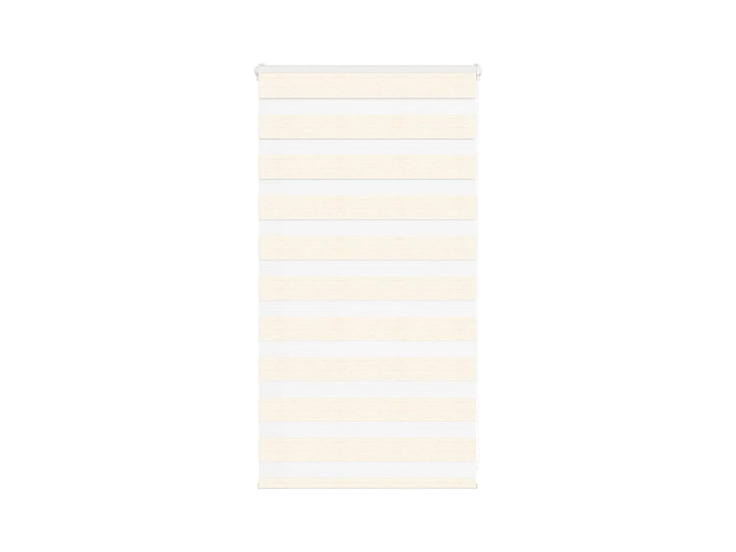 Zebra rolgordijn 70x100 cm stofbreedte 65,9 cm marmerbeige
