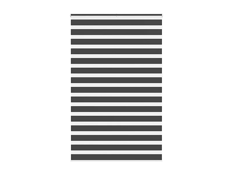 Store zèbre noir 140x230 cm largeur du tissu 135,9 cm polyester