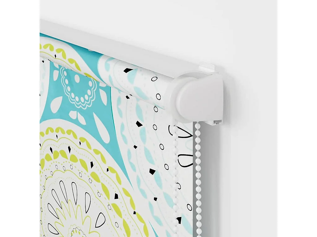 Doucherolgordijn met cassette 70x240 cm stofbreedte 66 cm