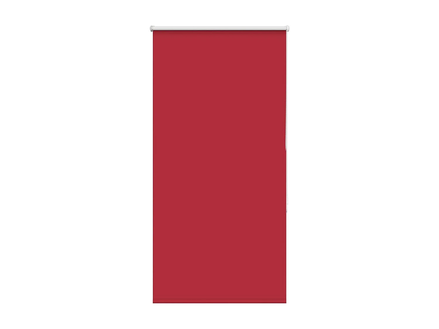 Estor Enrollable Opaco Rojo 75x175 cm Tela Ancho 70,7 cm
