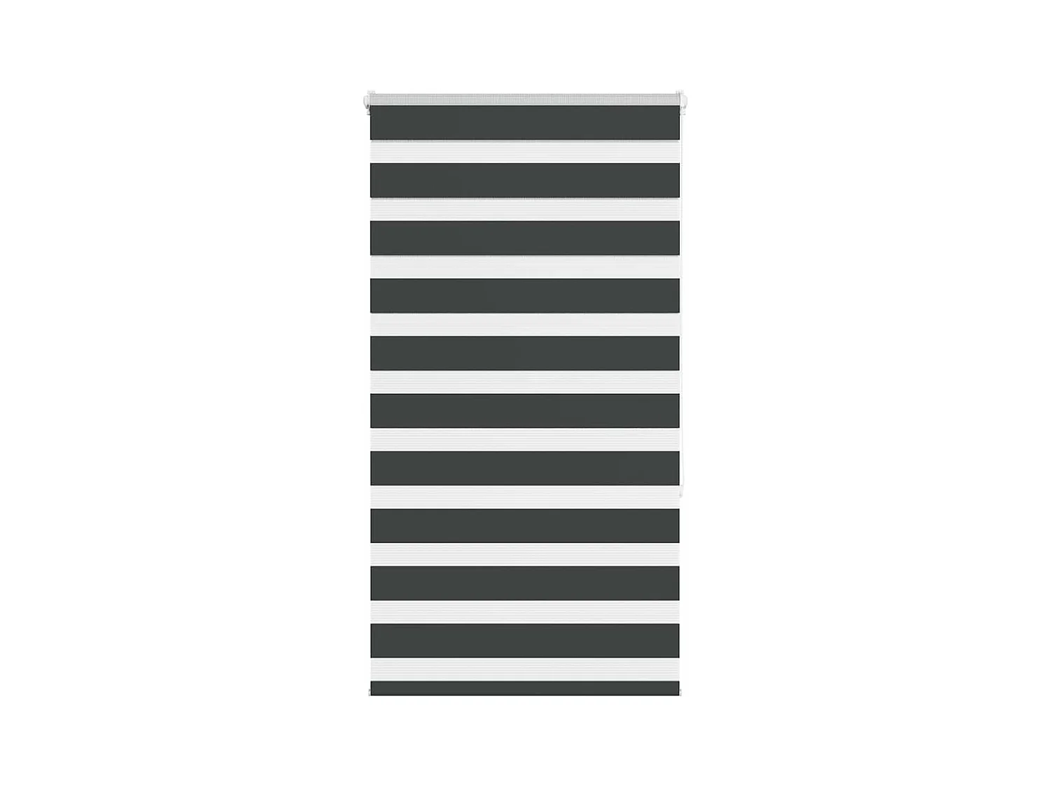 Store zèbre noir 75x150 cm largeur du tissu 70,9 cm polyester