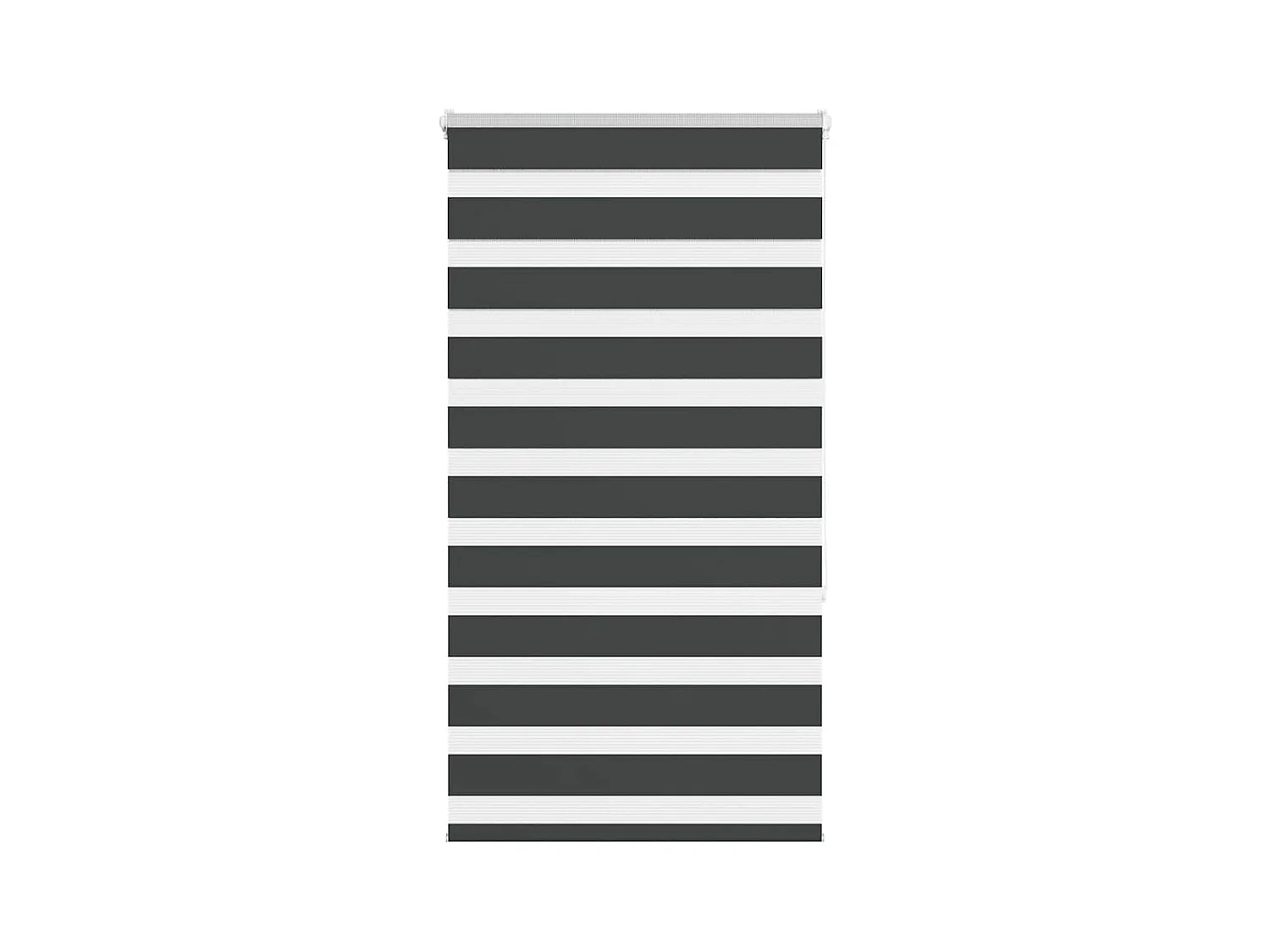 Store zèbre noir 90x150 cm largeur du tissu 85,9 cm polyester