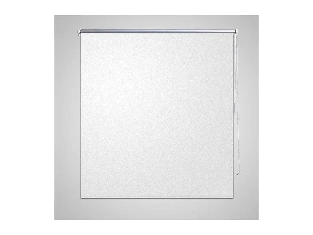 Store enrouleur occultant 100 x 230 cm blanc