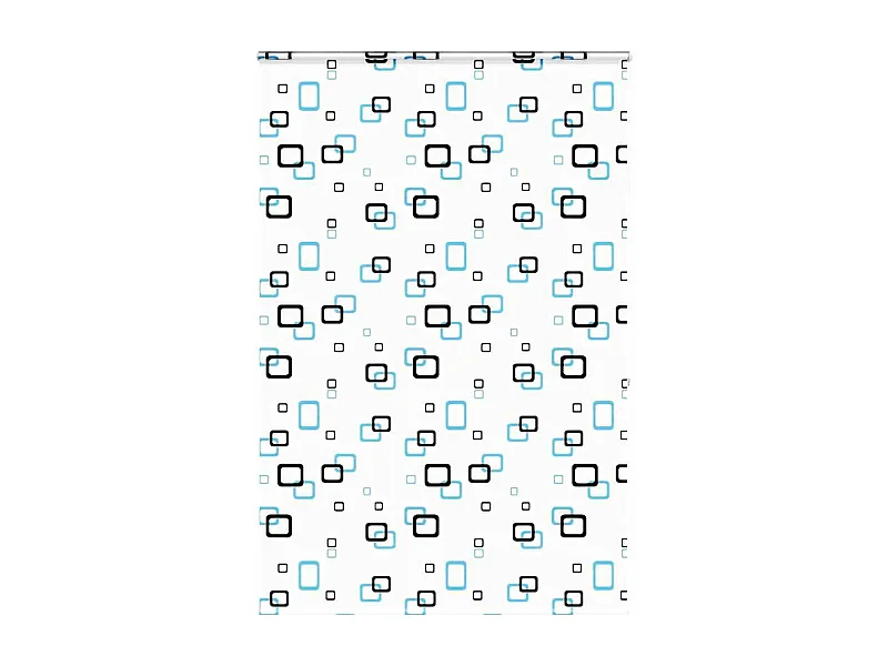 Doucherolgordijn met cassette 150x240 cm stofbreedte 146 cm