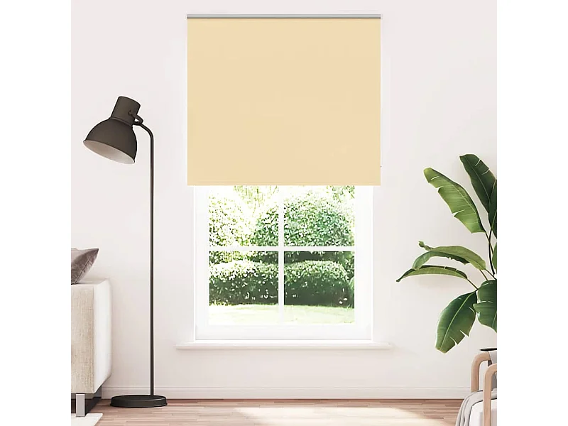 Persiana de enrolar 130x210 cm largura tecido 126,6cm poliéster