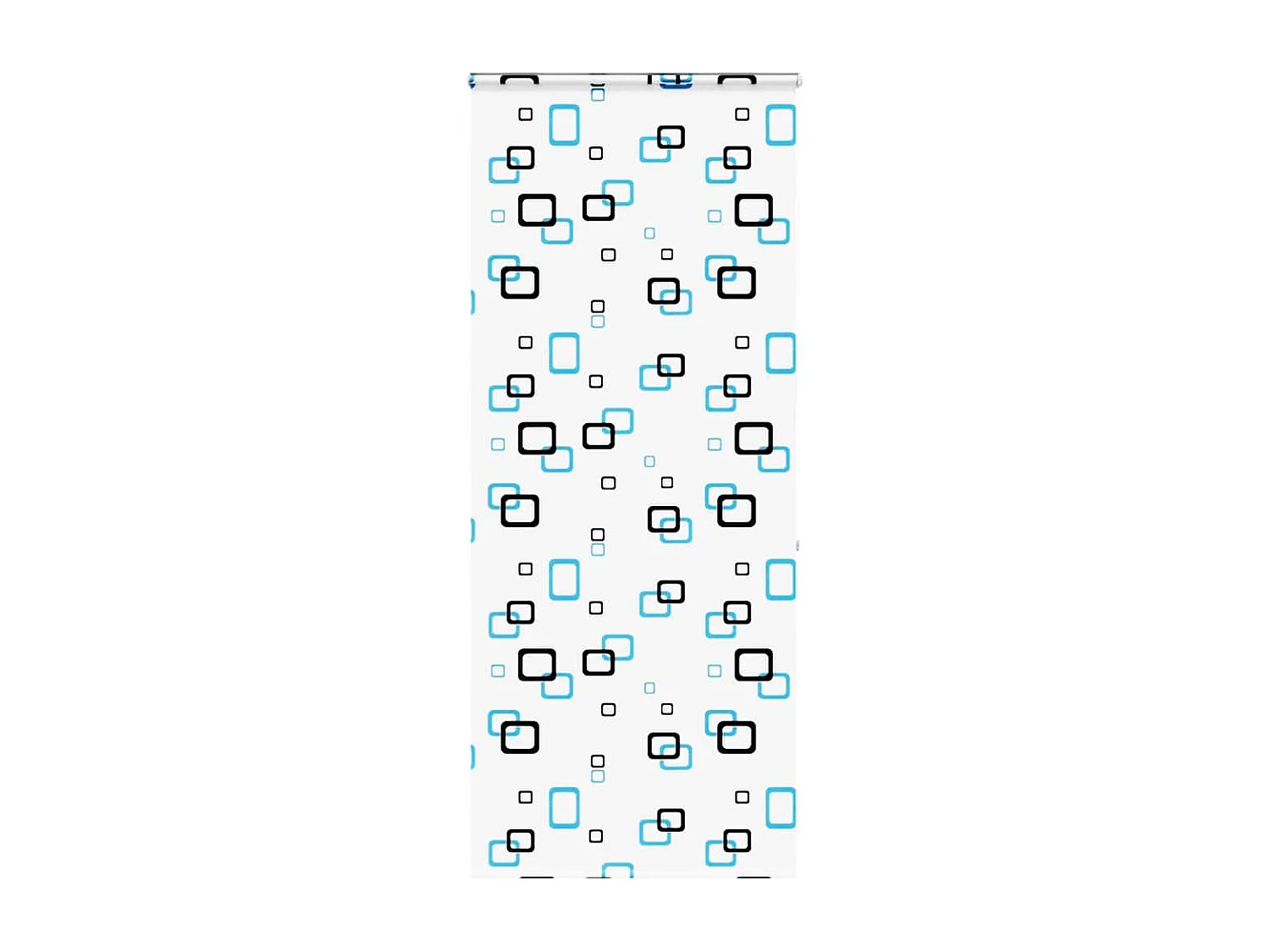 Store enrouleur de douche avec cassette largeur du tissu 86 cm