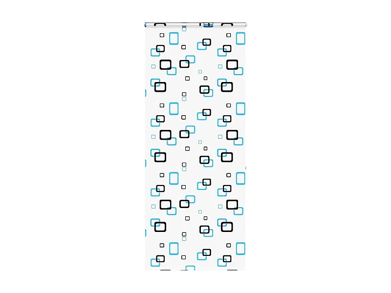 Doucherolgordijn met cassette 90x240 cm stofbreedte 86 cm