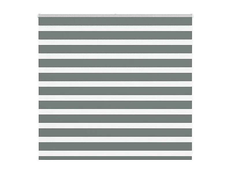 Store zèbre gris foncé largeur du tissu 160,9 cm polyester