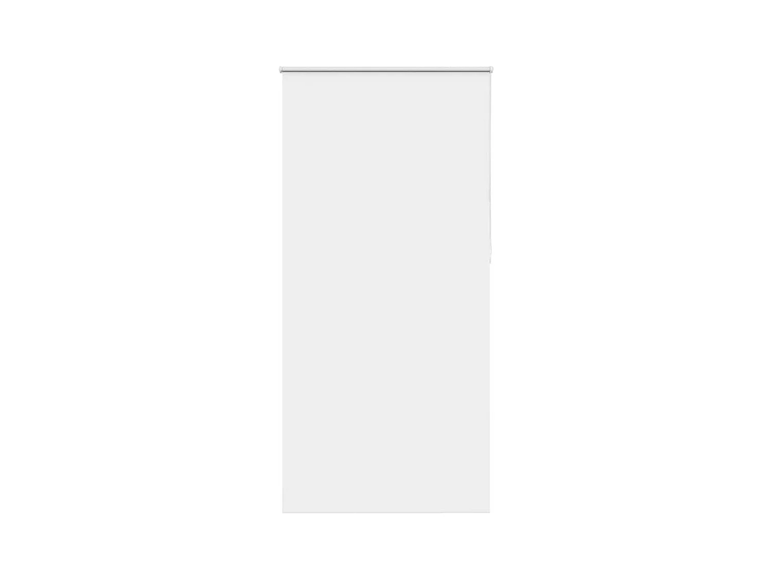 Estor Enrollable Opaco Blanco 90x210 cm Tela Ancho 85,7 cm