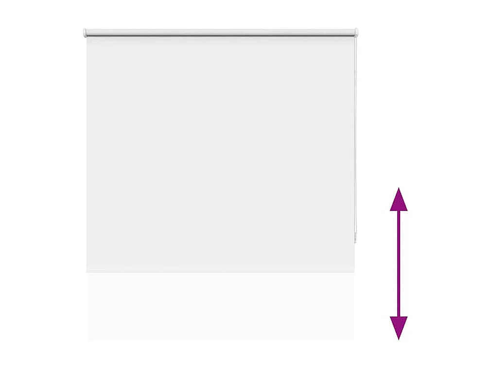 Store enrouleur occultant largeur du tissu 131,6 cm polyester