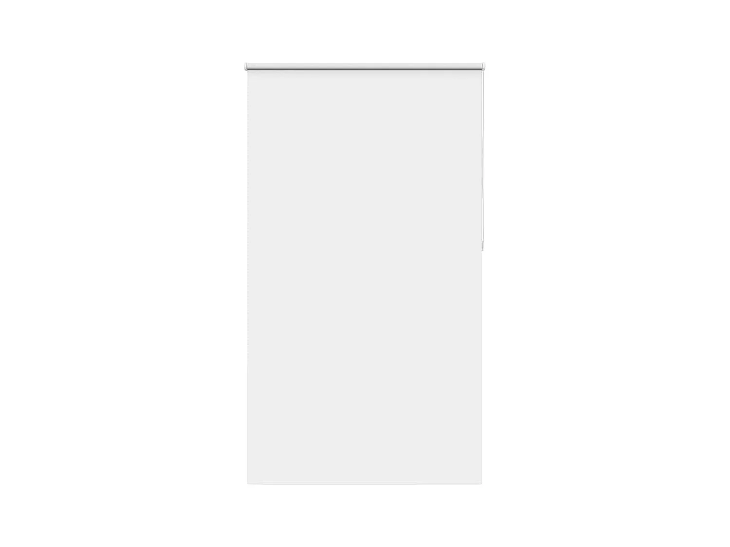 Estor Enrollable Opaco Blanco 135x230 cm Tela Ancho 131,6cm