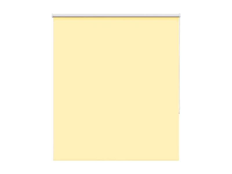 Estor Enrollable Opaco Amarillo 135x130 cm Tela Ancho 131,6 cm