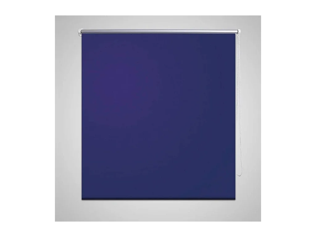 Store enrouleur occultant 100 x 175 cm bleu