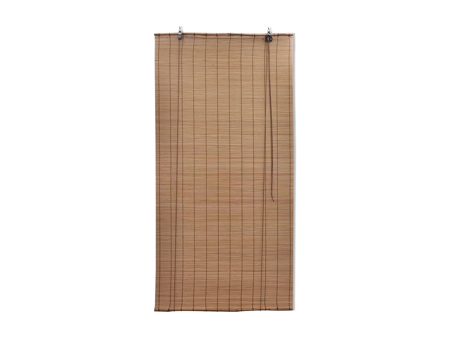 Rolgordijn 140x220 cm bamboe bruin