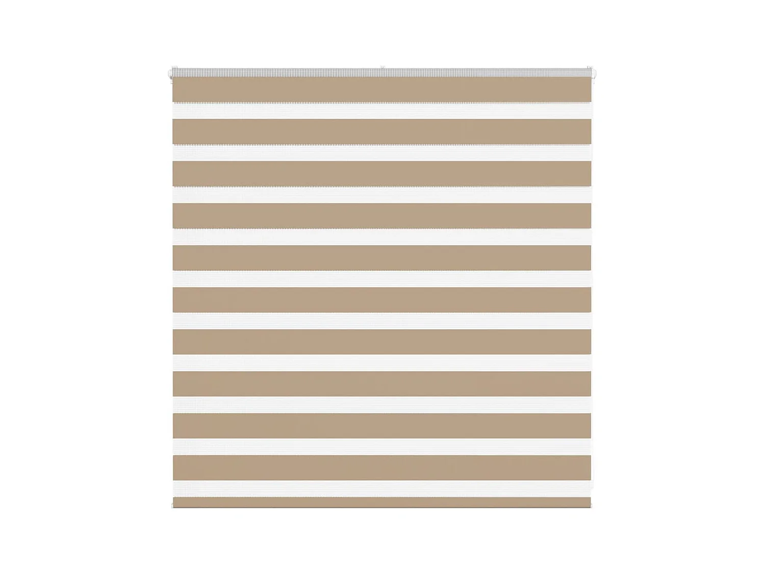 Zebra Blind 150x100 cm stofbreedte 145,9 cm polyester zandbruin