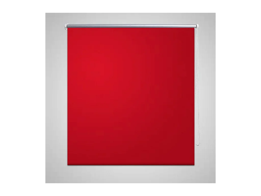 Estor Persiana Enrollable 80 x 230 cm Rojo