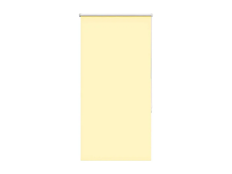 Store enrouleur occultant jaune largeur du tissu 75,7 cm