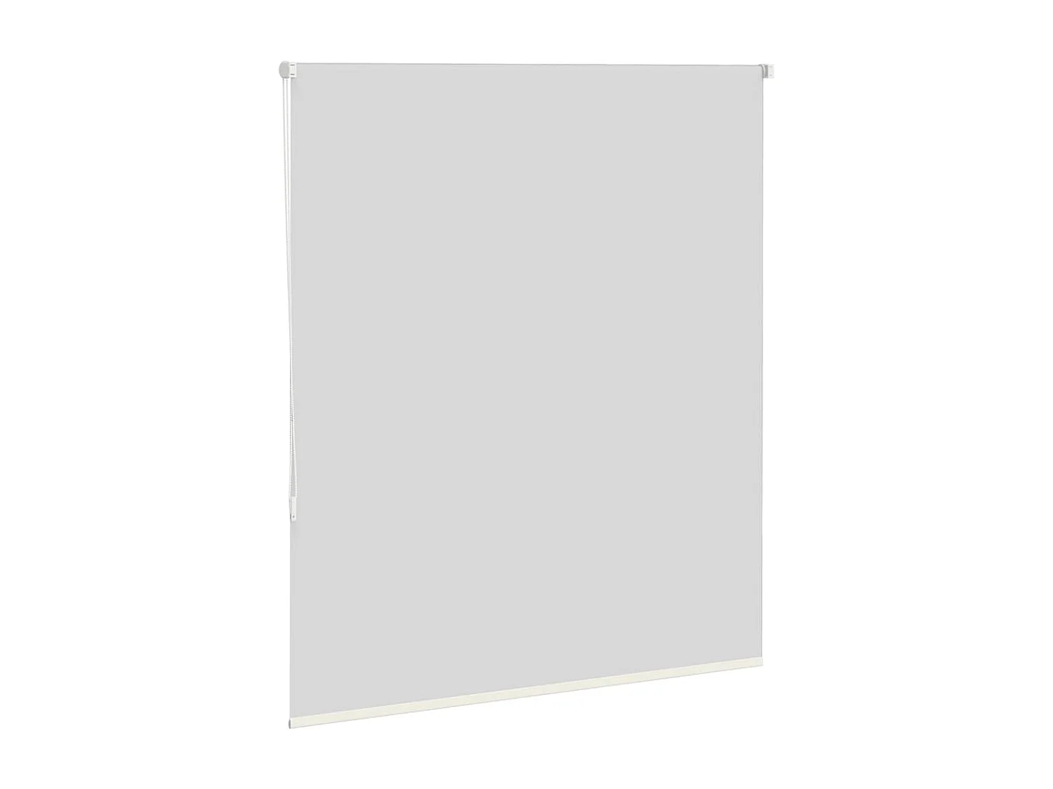 Store enrouleur occultant blanc cassé 135x150 cm largeur tissu