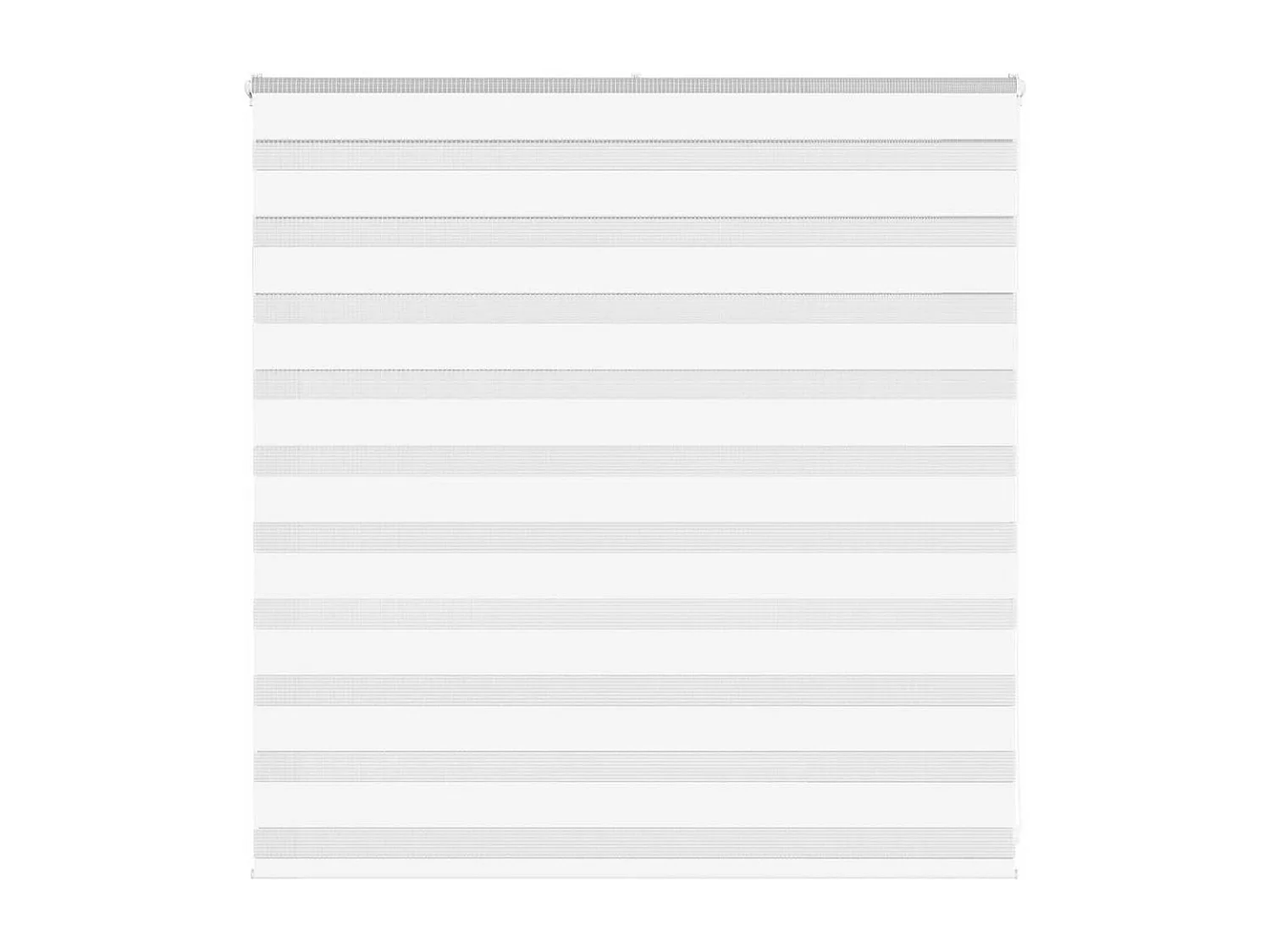 Zebra Blind 150x100 cm stofbreedte 145,9 cm polyester wit