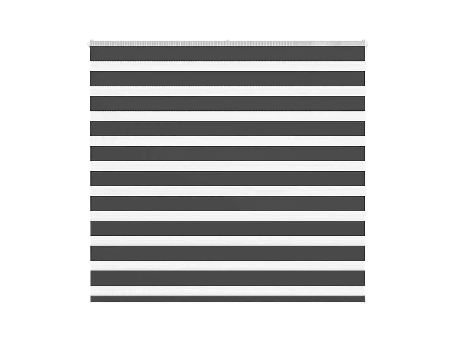 Zebra rolgordijn 160x150 cm stofbreedte 155,9 cm zwart