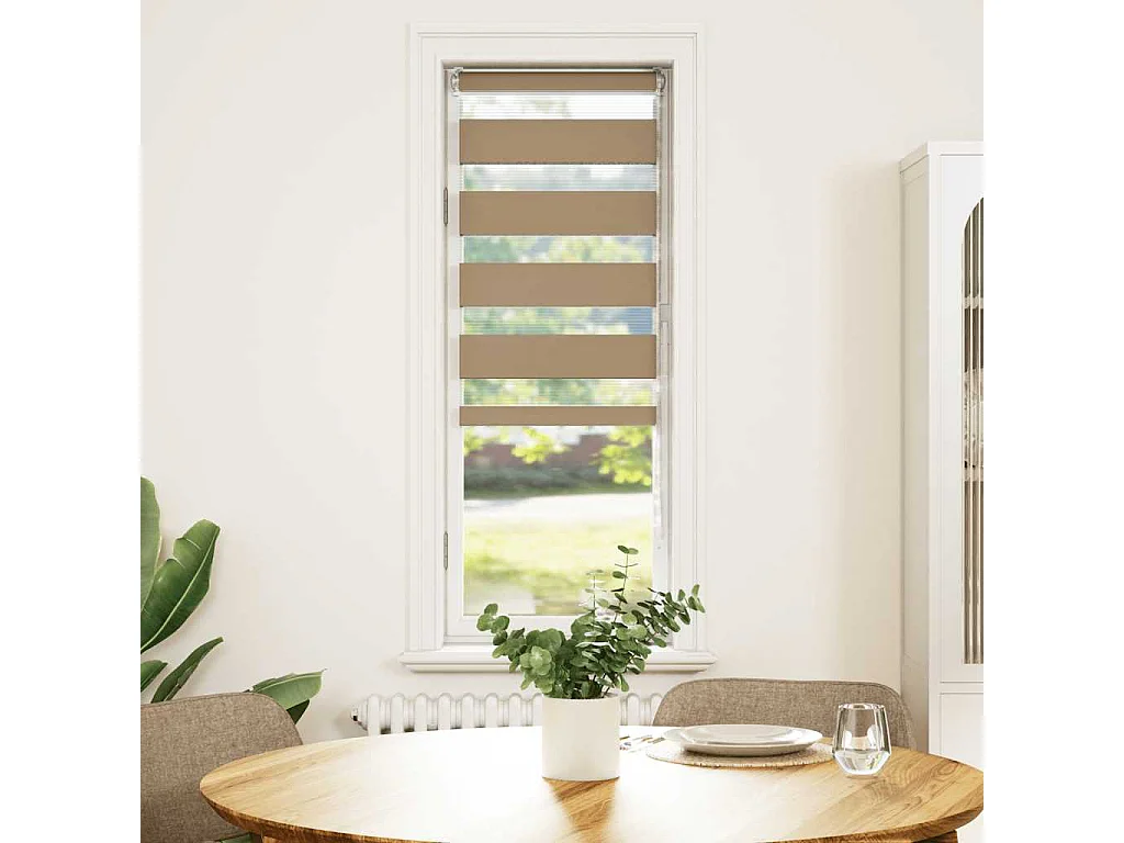 Cortina de zebra 50x100 cm largura do tecido 45,9 cm poliéster