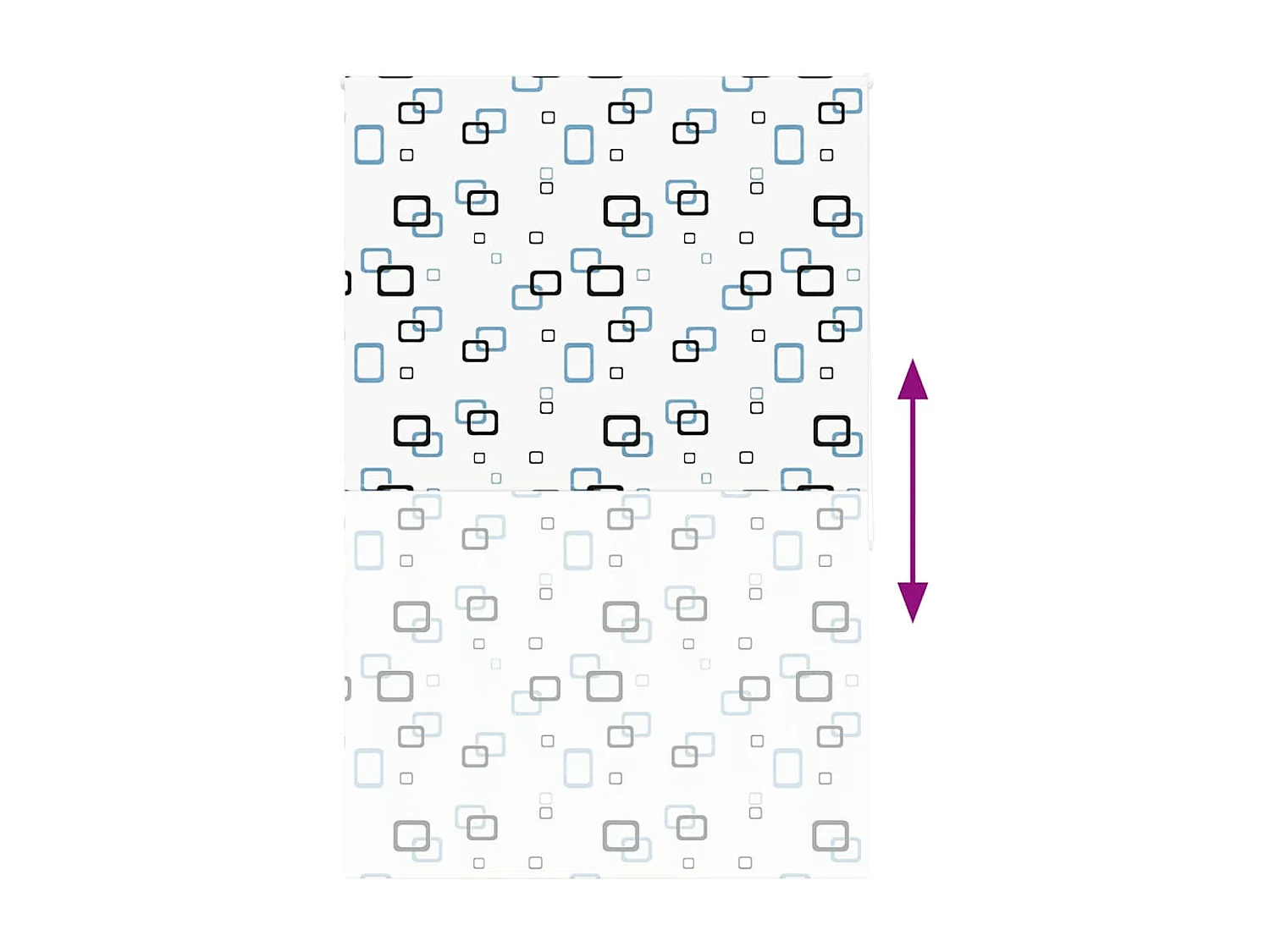 Store enrouleur de douche 150x240 cm largeur du tissu 146 cm