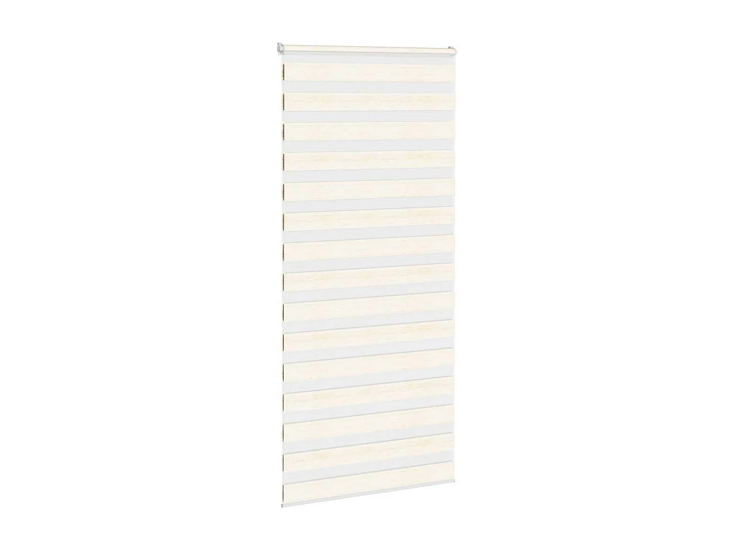Store zèbre beige marbré largeur du tissu 110,9 cm polyester