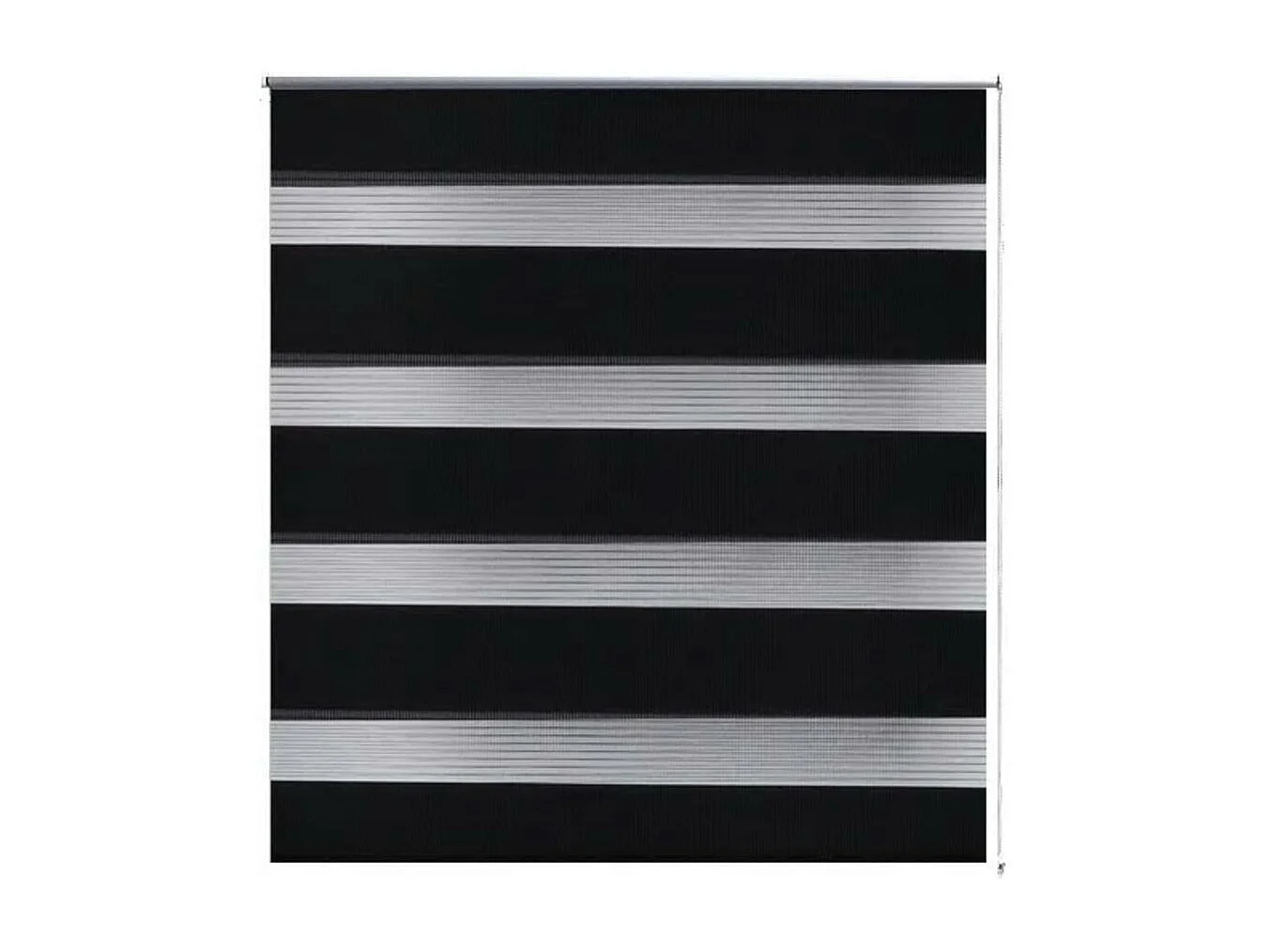 Persiana Cebra 140 x 175cm Negro