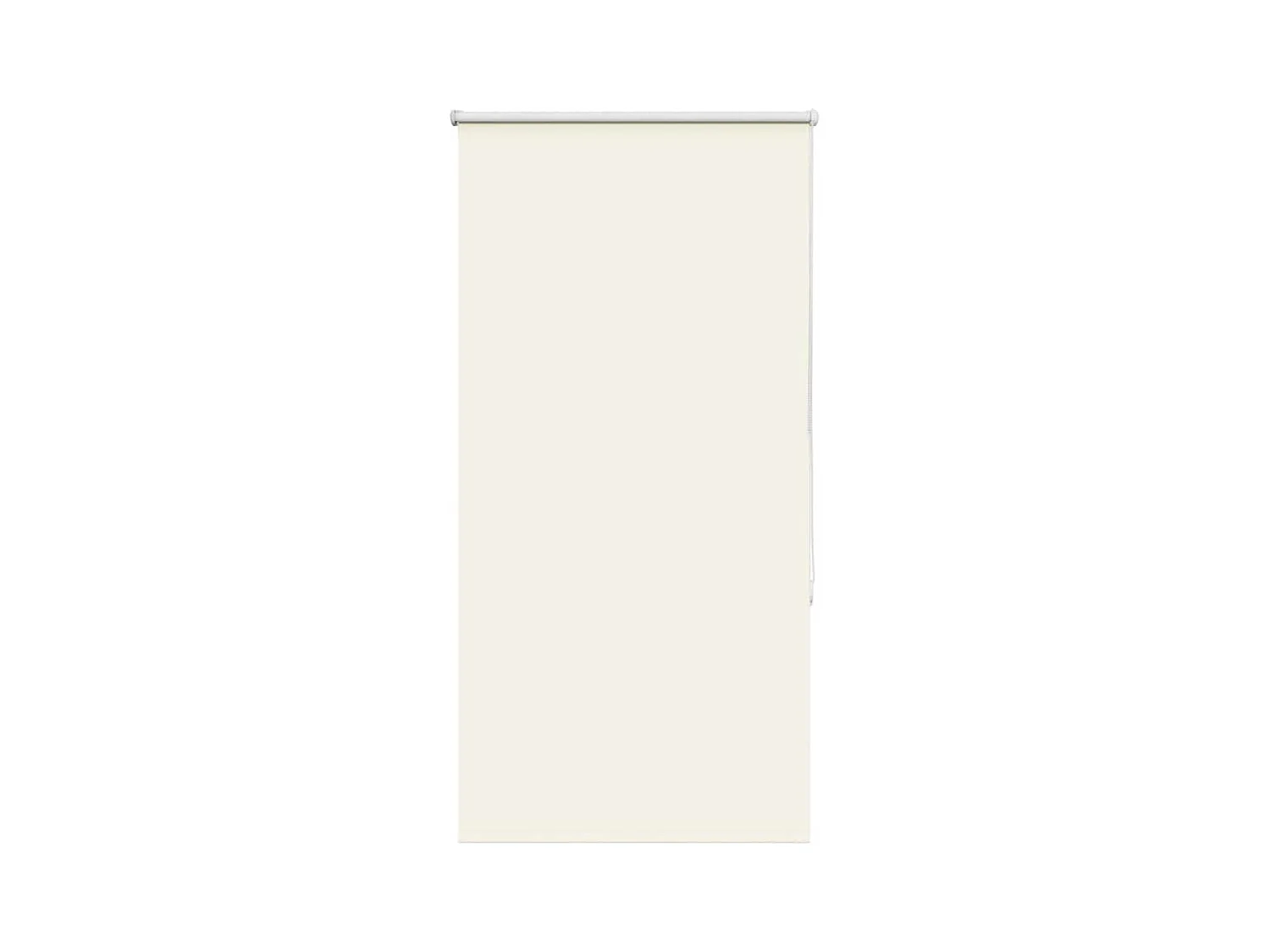 Store enrouleur occultant blanc cassé 75x175cm largeur du tissu