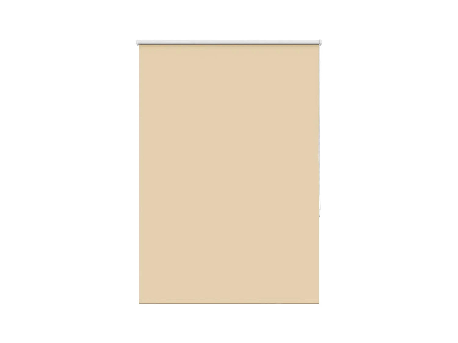 Estor Enrollable Opaco Beige 105x130 cm Tela Ancho 100,7 cm