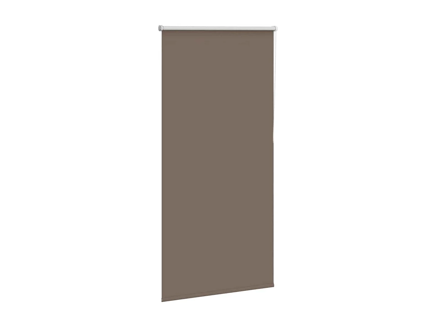 Estor Enrollable Opaco Color Café 70x175 cm Tela Ancho 65,7cm