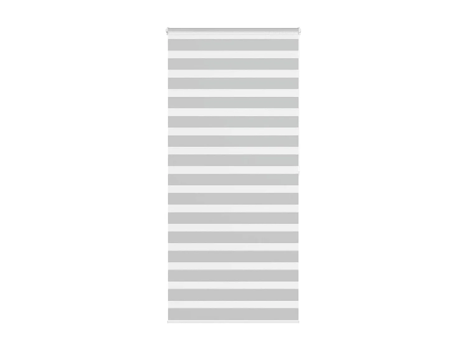 Store zèbre gris clair largeur du tissu 105,9 cm polyester