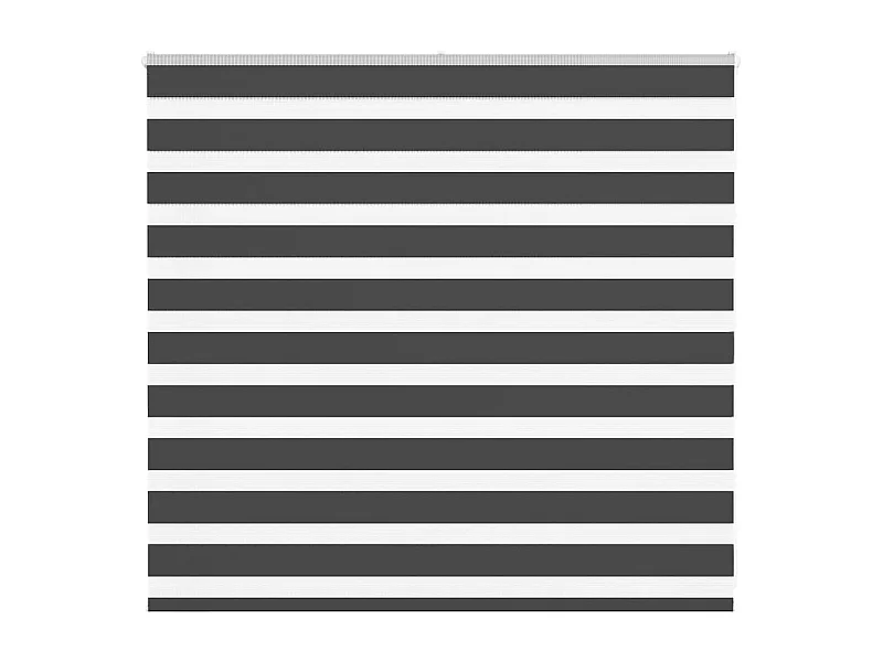 Store zèbre noir 165x100 cm largeur du tissu 160,9 cm polyester